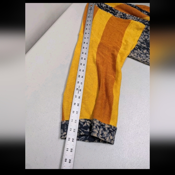 Anthropologie Maple Jamie Cardigan Sweater Linen Blend M - Picture 4 of 10
